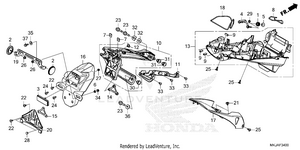Rear Fender Schematic