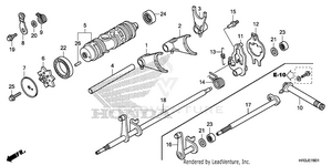 Gearshift Fork (2) Schematic