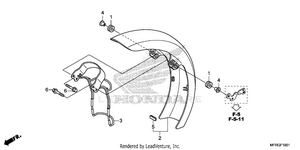 Front Fender (2) Schematic