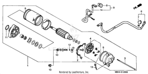Starter Motor Schematic