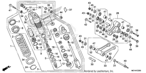 Rear Shock Absorber Schematic