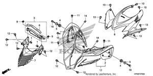 Front Fender Schematic