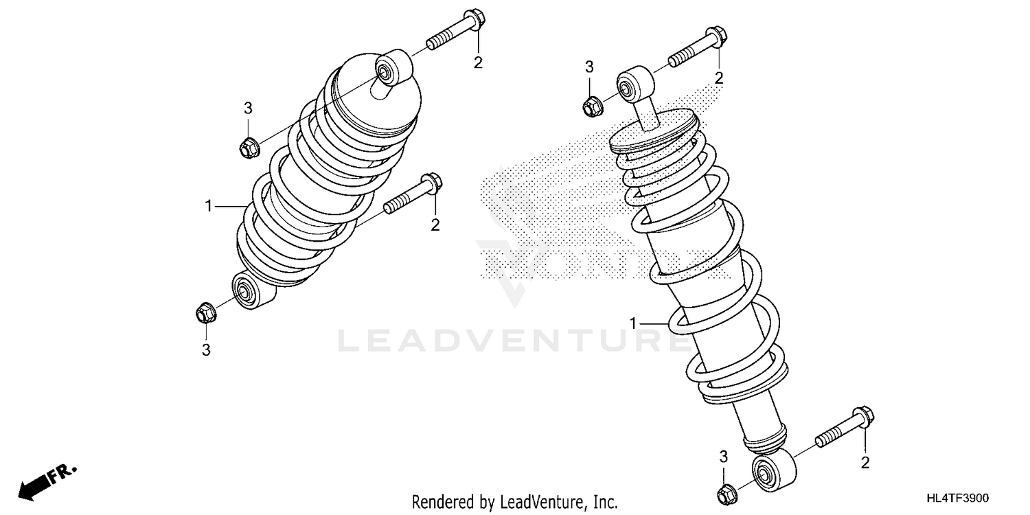 REAR SHOCK ABSORBER