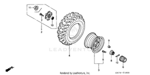Rear Wheel Schematic