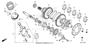Crankshaft@piston Schematic