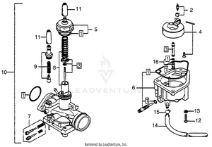 Carburetor (1) Schematic