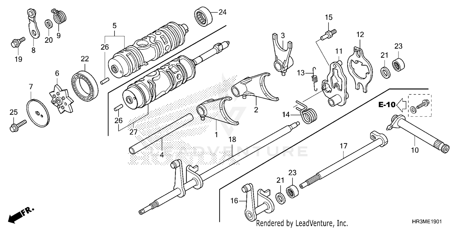 GEARSHIFT FORK (2)