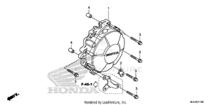 Alternator Cover Schematic