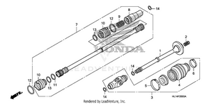 Propeller Shaft Schematic
