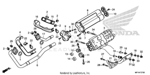 Exhaust Muffler Schematic