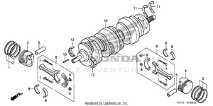 Crankshaft@piston Schematic