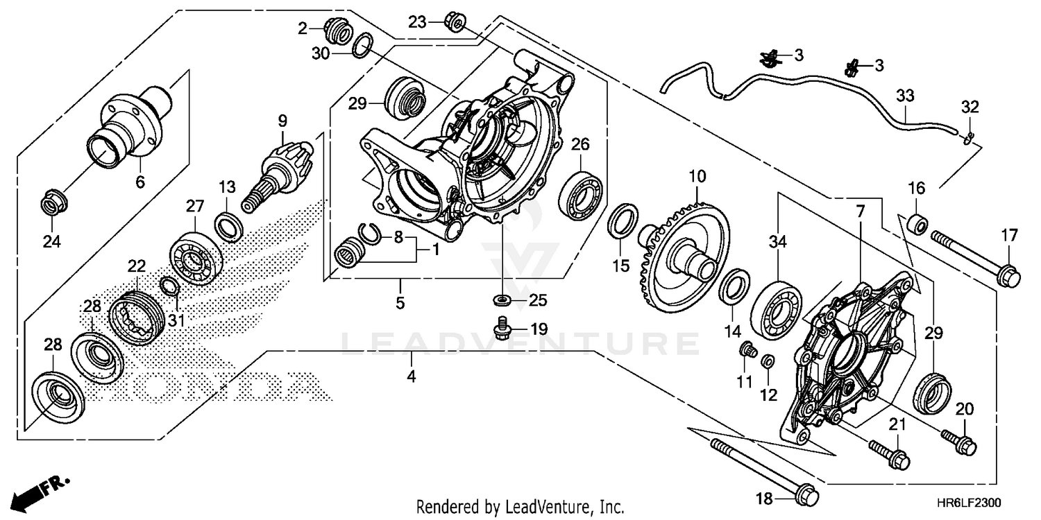 REAR FINAL GEAR