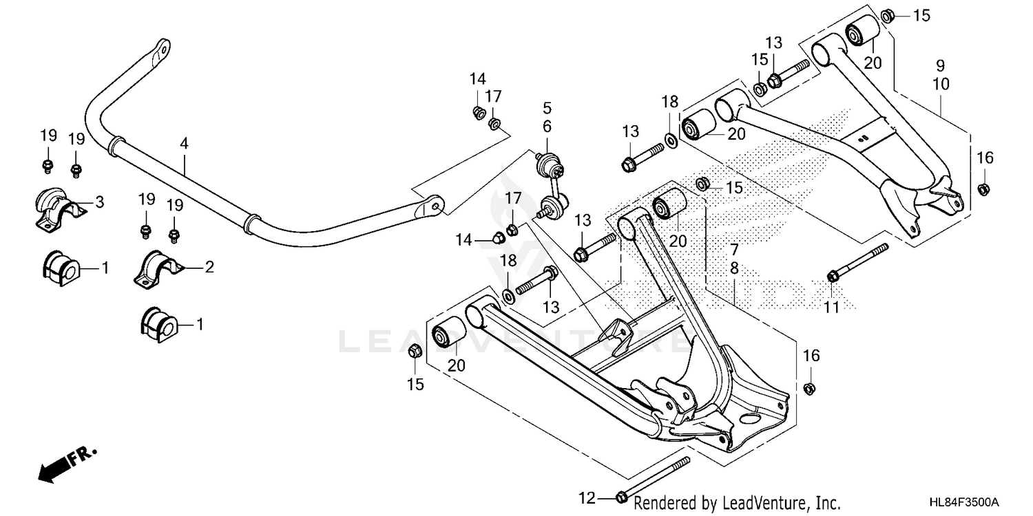 REAR ARM@REAR STABILIZER