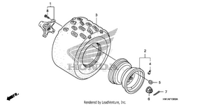 Rear Wheel Schematic