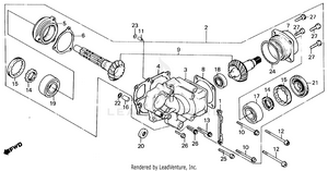 Cross Shaft Schematic