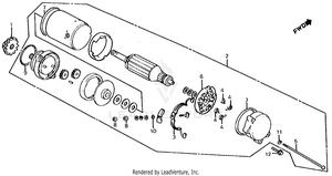 Starter Motor Schematic