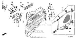 Rear Door Schematic