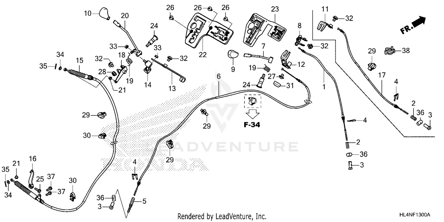 SHIFT LEVER@SELECT LEVER