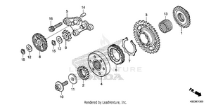 Starting Clutch Schematic