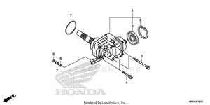 Side Gear Case Schematic
