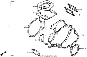 Gasket Kit 81-82 Schematic