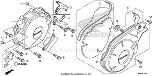 Alternator Cover (2) Schematic