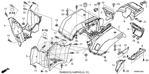 Rear Fender Schematic