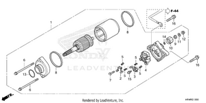 Starter Motor Schematic