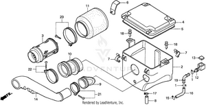 Air Cleaner Schematic