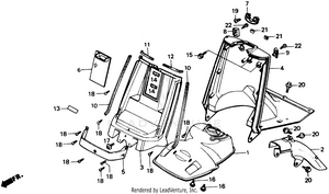 Front Fender Schematic