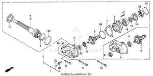 Side Gear Case Schematic