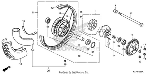Rear Wheel Schematic
