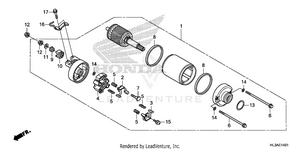 Starting Motor (2) Schematic