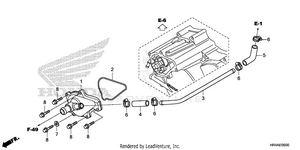 Water Pump Cover Schematic