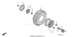 Front Wheel Schematic