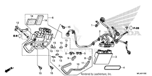 Abs Control Unit         (cbr600ra) Schematic