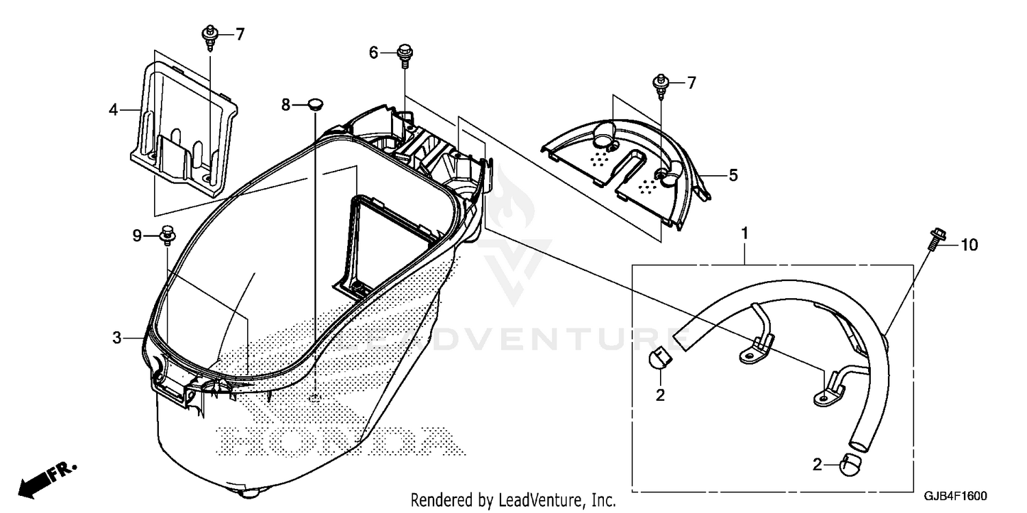LUGGAGE BOX@REAR GRIP