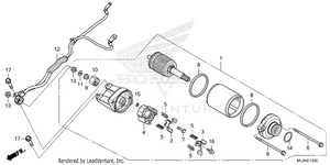 Starter Motor Schematic