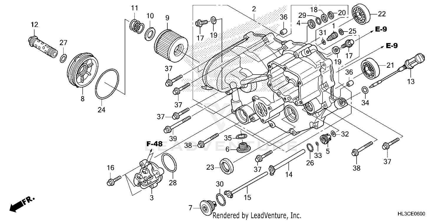 FRONT CRANKCASE COVER