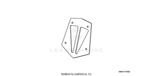 Backrest Trim (tall, Sport Custom) Schematic