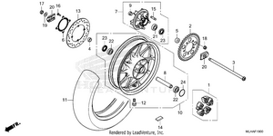 Rear Wheel Schematic