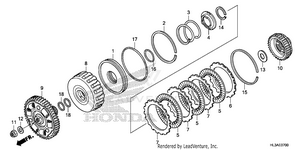 Clutch (low) Schematic