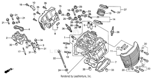 Cylinder Head (fr.) Schematic