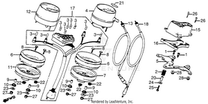 Speedometer + Tachometer Schematic