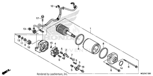 Starter Motor Schematic
