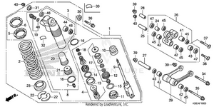 Rear Shock Absorber Schematic