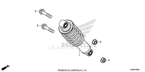 Rear Shock Absorber Schematic
