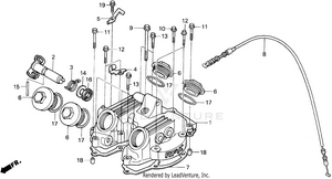 Cylinder Head Cover Schematic