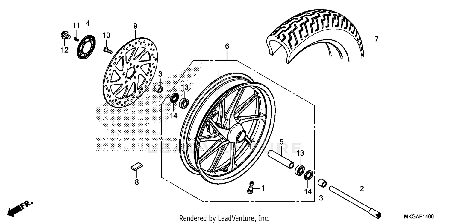 FRONT WHEEL