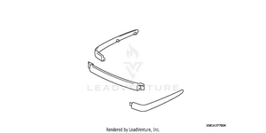 Trunk Molding Kit (carbon Type) Schematic